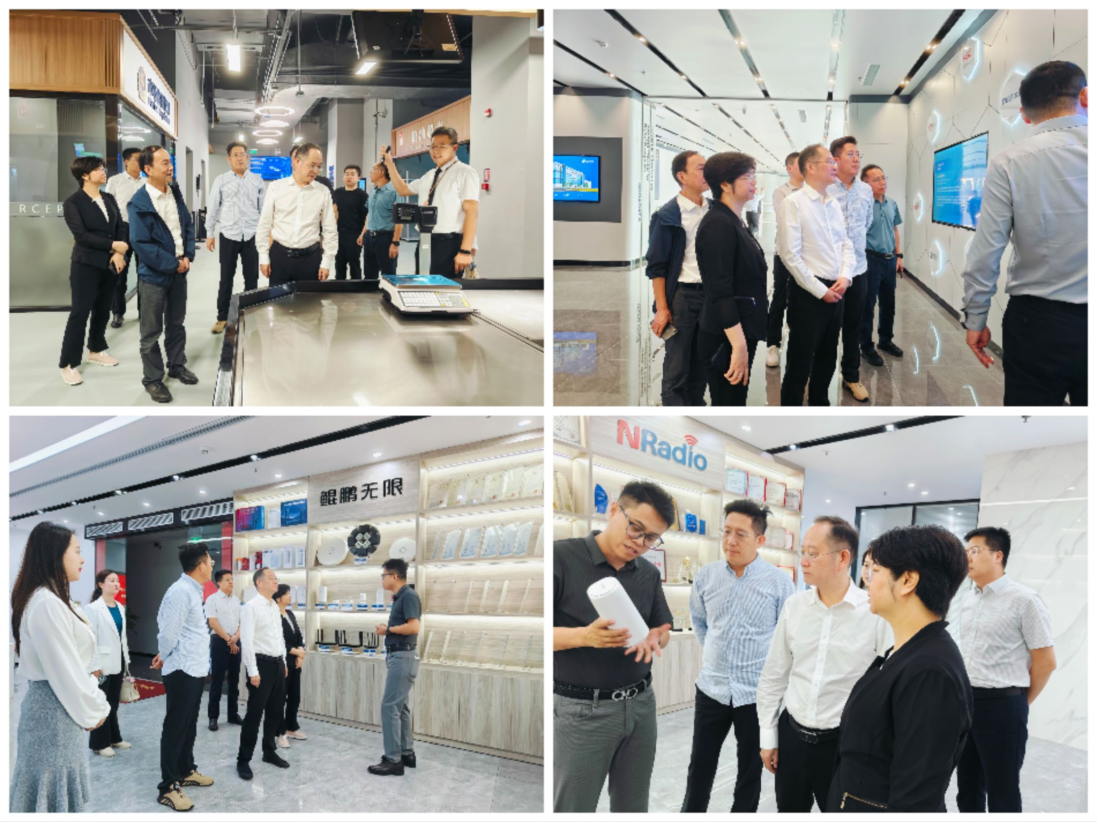 4月8日一9日县委李贱贵率队前往深圳招商考察